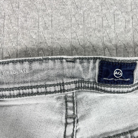 AG Adriano Goldschmied Graduate Tailored Leg Jeans Men 31X34 Fit 30X30 Grey - Picture 2 of 16